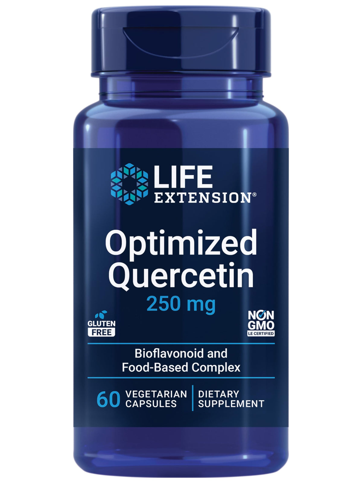 Life Extension Quercétine Optimisée 250 mg 60 capsules végétariennes
