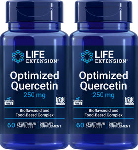 Life Extension Quercétine Optimisée 60 Capsules Végétariennes vue de face