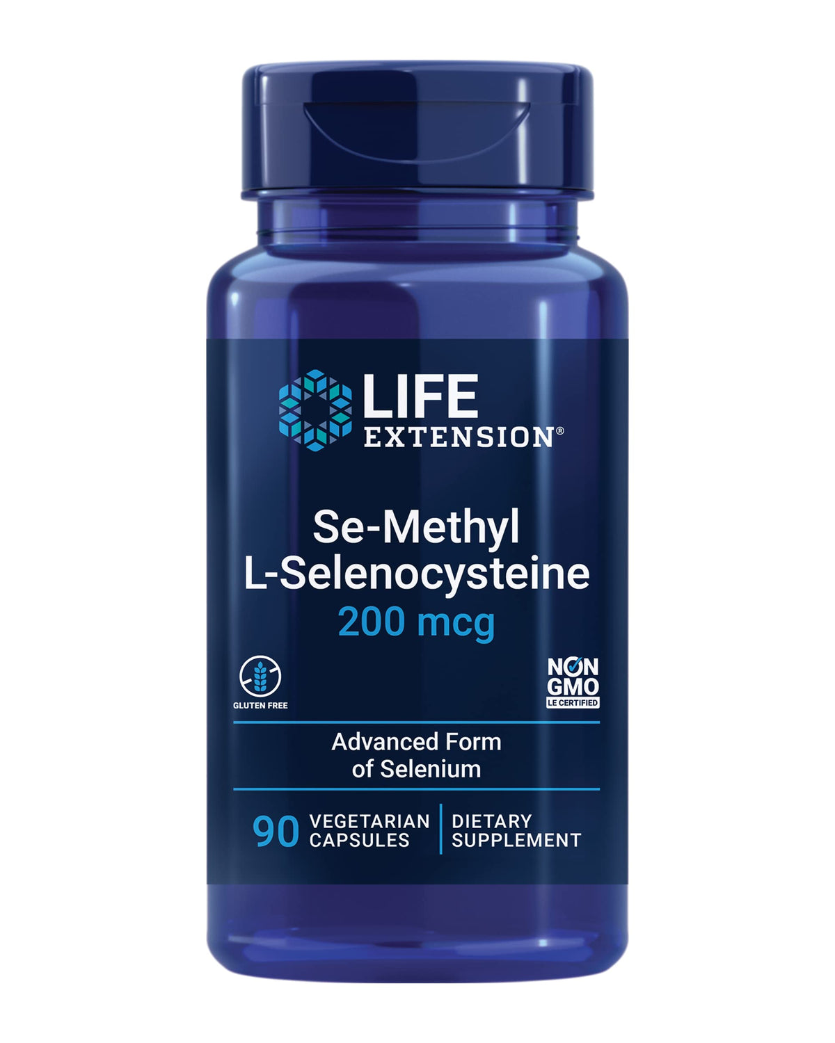 Life Extension Se-Methyl L-Selenocysteine 90 capsules avant vue