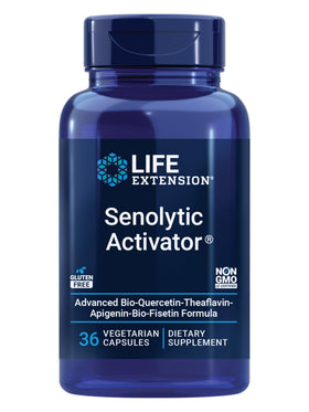 Life Extension Senolytic Activator 36 Capsules - Vue de face