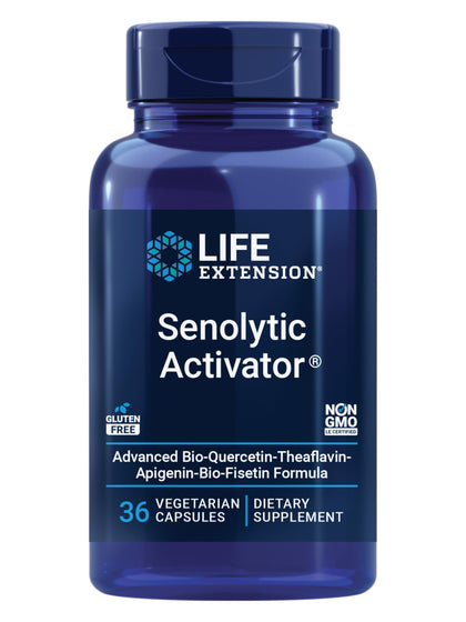 Life Extension Senolytic Activator 36 Capsules - Vue de face