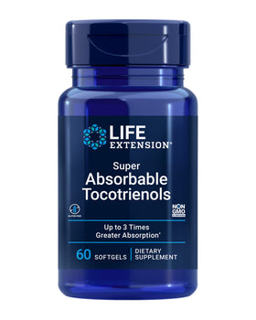 Life Extension Super Absorbable Tocotrienols boîte de 60 gélules