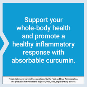 Life Extension Super Bio-Curcumin vue de côté sur un fond neutre