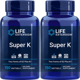 Life Extension Super K 150 gélules pack de 2 vue avant