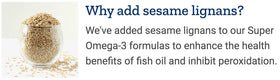 Life Extension Super Omega-3 360 gélules souples, gélules sur une table