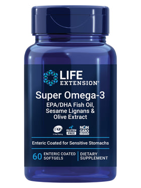 Life Extension Super Omega-3 EPA/DHA 60 gélules face avant
