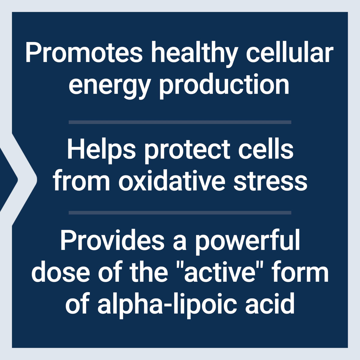 Life Extension Super R-Lipoic Acid bottle with ingredients list