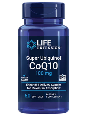 Life Extension Super Ubiquinol CoQ10 100 mg boîte avant