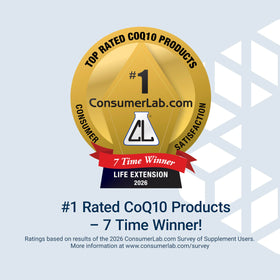 Life Extension Super Ubiquinol CoQ10 100 mg ingrédients