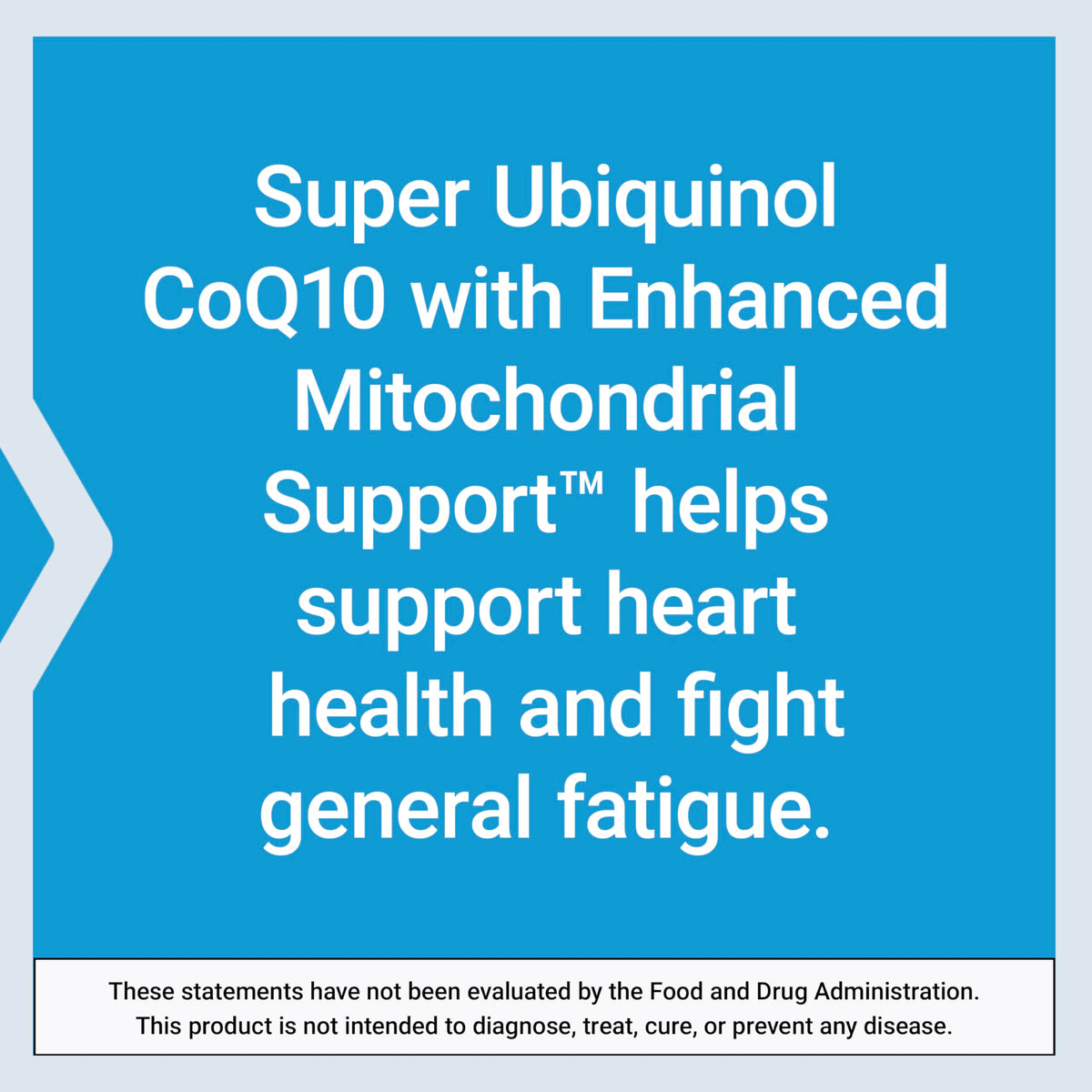 Life Extension Super Ubiquinol CoQ10 50 mg gélules avec un verre d'eau