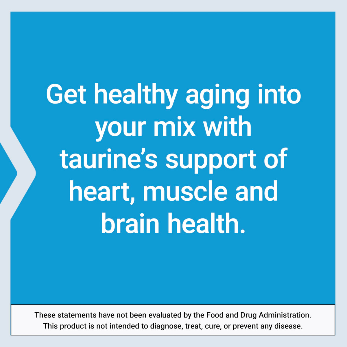 Life Extension Taurine Poudre 300g vue de côté