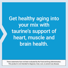 Life Extension Taurine Poudre 300g vue de côté