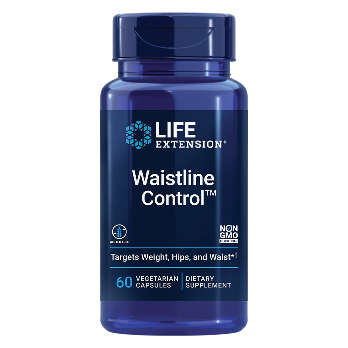 Life Extension Waistline Control™ 60 capsules vue de face avec emballage