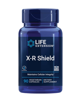 Life Extension X-R Shield 90 capsules spiruline vue de face