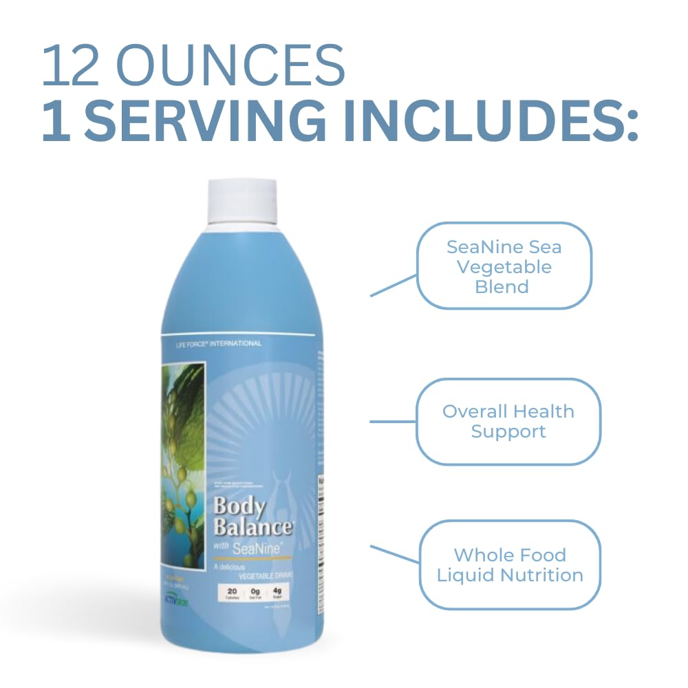 Life Force Body Balance 32 Fl Oz en utilisation