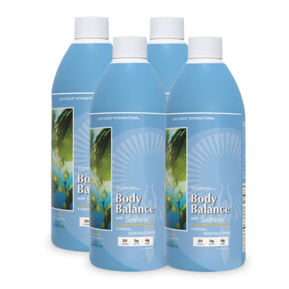 Life Force Body Balance 32 Fl Oz pack avant
