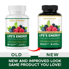 Life's Fortune Multivitamines Avancées 60 comprimés avec des fruits