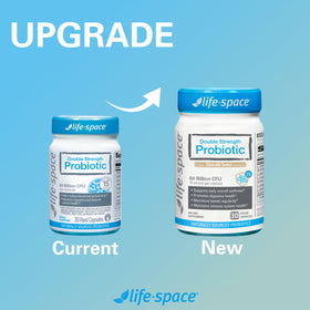 Life-Space Probiotique Double Force - boîte ouverte avec capsules visibles