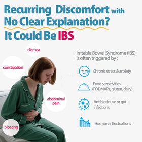 Life-Space Probiotiques Support IBS capsule vue de près