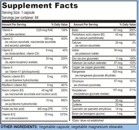 Life support One-Per-Meal Radical Shield - capsules en vue de près