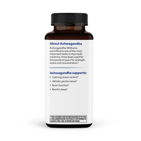 LifeSeasons Ashwagandha capsules en gros plan