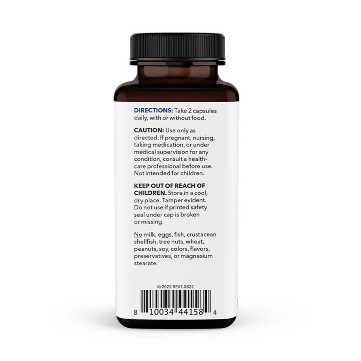 LifeSeasons Ashwagandha capsules ouvertes sur une table