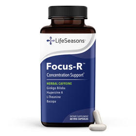 LifeSeasons Focus-R 60 capsules végétales, vue de face