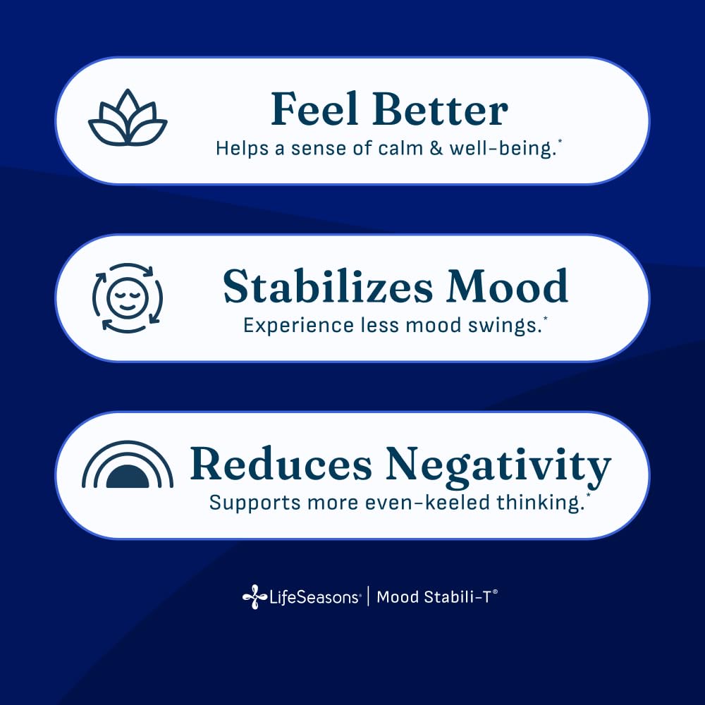 LifeSeasons Mood Stabili-T emballage et capsules