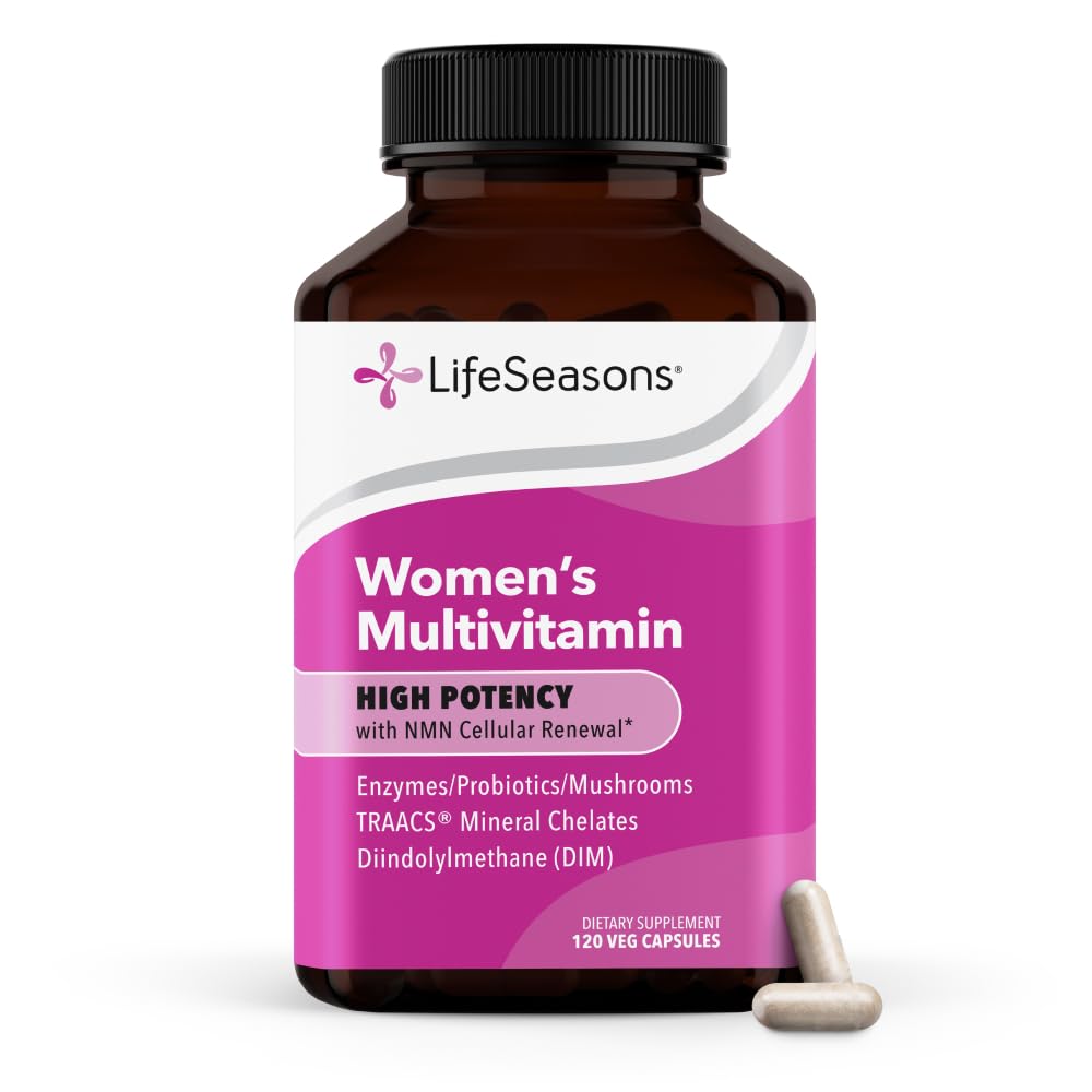 LifeSeasons Multivitamines Femmes 120 capsules végétales vue de face