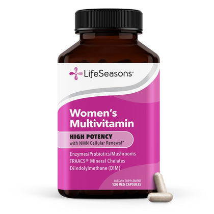 LifeSeasons Multivitamines Femmes 120 capsules végétales vue de face