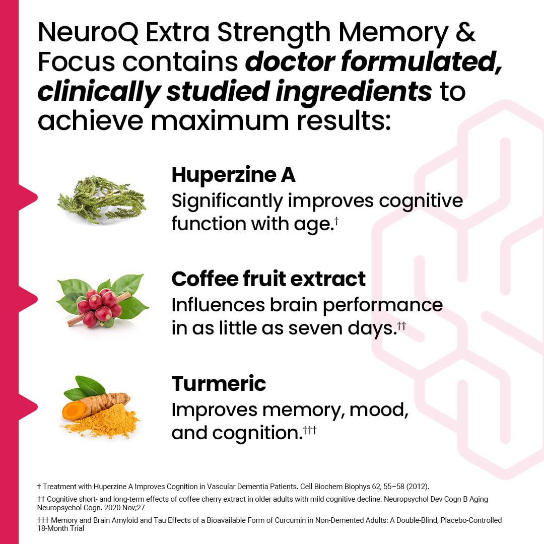 LifeSeasons NeuroQ capsules ouvertes montrant leur contenu