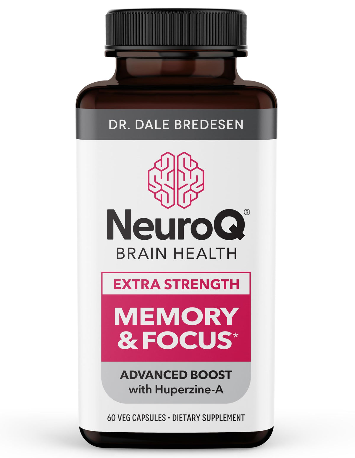 LifeSeasons NeuroQ Mémoire & Concentration 60 capsules vue de face