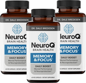 LifeSeasons NeuroQ Mémoire & Concentration 60 Capsules - vue de face