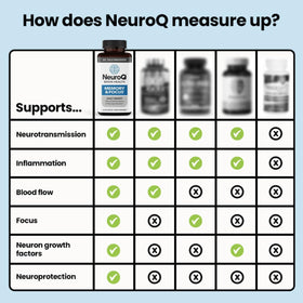 LifeSeasons NeuroQ packaging with information