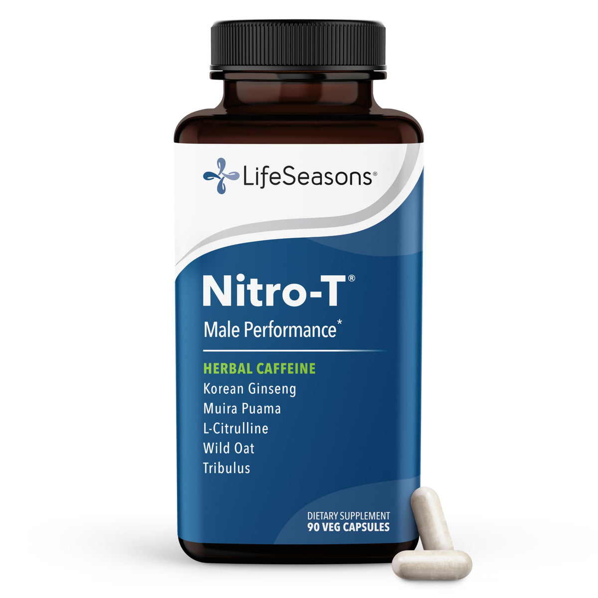 LifeSeasons Nitro-T 90 capsules vue de face