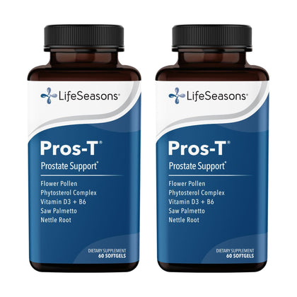 LifeSeasons Pros-T complément alimentaire prostate 60 gélules vue de face