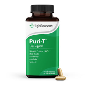 LifeSeasons Puri-T 60 capsules vue de face