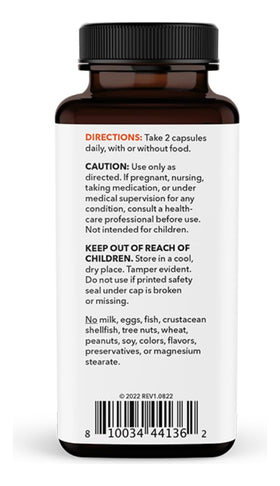 LifeSeasons Quercétine Flavonoïde 1000mg capsules dans une main