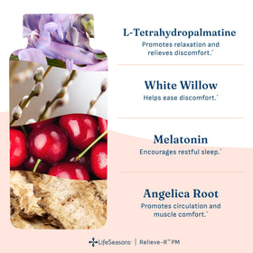 LifeSeasons Relieve-R PM capsules ouvertes avec une capsule en avant-plan