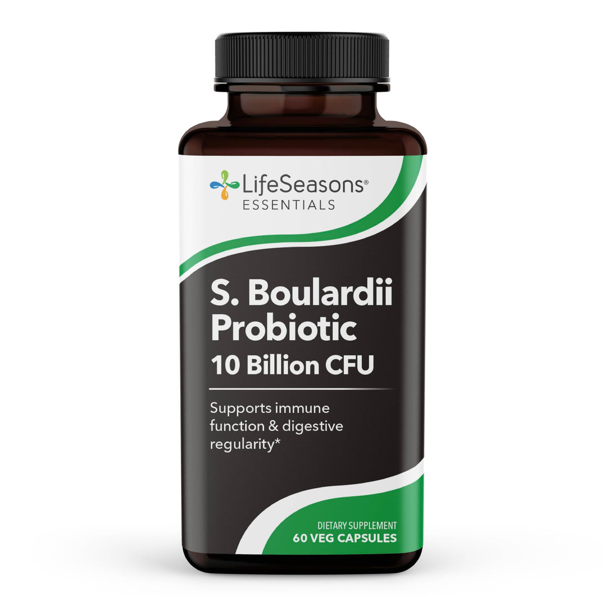 LifeSeasons S. Boulardii Probiotique 60 Capsules vue de face