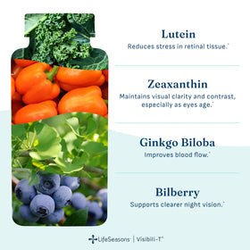 LifeSeasons Visibili-T bouteille ouverte avec capsules visibles