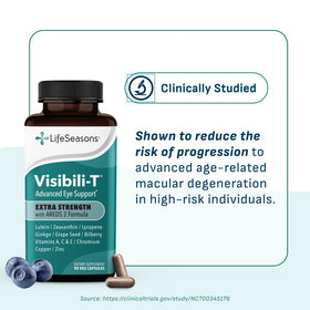 LifeSeasons Visibili-T capsules sur fond blanc