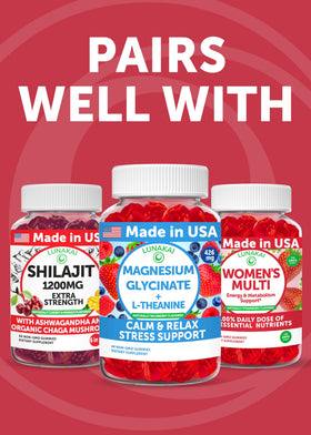 Lifestyle scene with Lunakai Gummies KSM-66 Ashwagandha