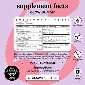 Lifestyle shot of Lemme Glow Collagen Gummies on a countertop