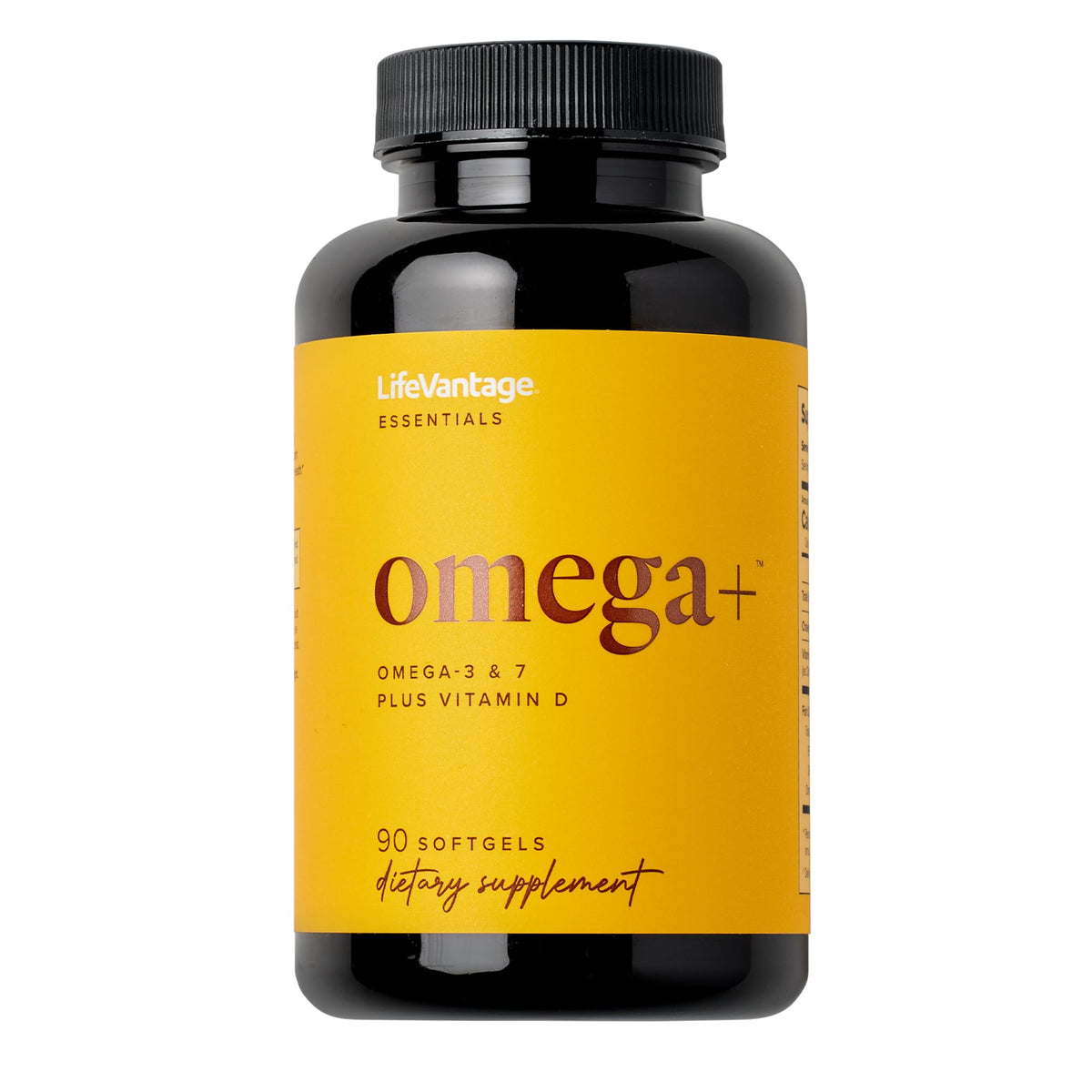 LifeVantage Omega+ 90 gélules vue de face