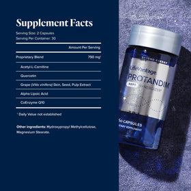 LifeVantage Protandim NRF1 Synergizer emballage et capsules