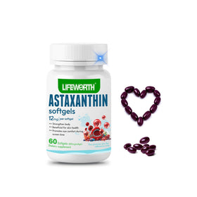 LIFEWORTH Astaxanthine 12mg gélules en boîte