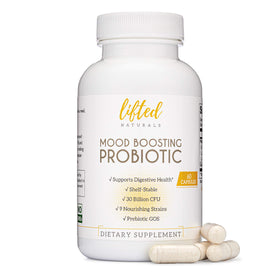 Lifted Naturals Probiotique 30 Milliards CFU 60 Capsules vue de face