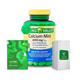 LightSpring Calcium 600mg Mini Gélules vue avant