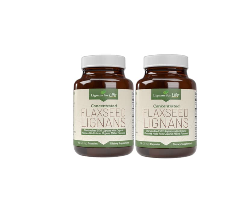 Lignans For Life Lignanes de Lin pour Chiens 90 capsules, vue de face